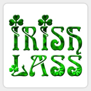 Irish Lass Sticker